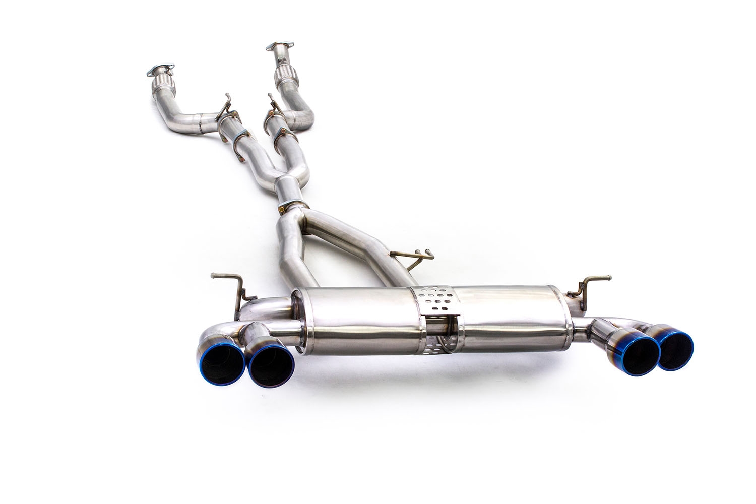 Ark Performance Stainless Steel DT-S Cat-Back Exhaust System 3.0in Pipe w/ 4.0 Burnt Dual Tip, Dual Exit - Hyundai Genesis Coupe 09-16 3.8L V6 BK1, BK2