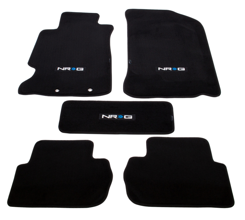 NRG Floor Mats - 02-06 Acura RSX (DC5 Logo) - 5pc.