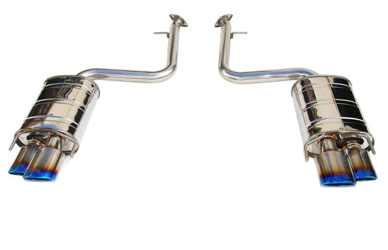 Invidia 15+ Lexus RC350/200T Titanium Quad Rolled Tip Axel-Back Exhaust