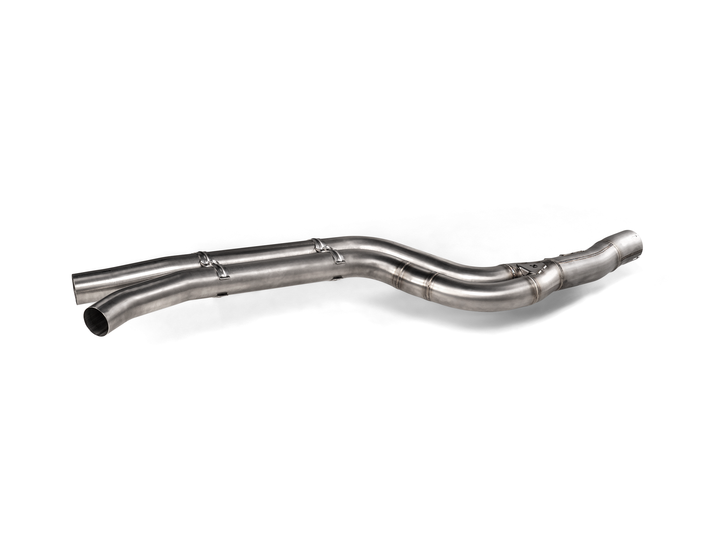 Akrapovic Evolution Link pipe set (SS) - Toyota Supra A90