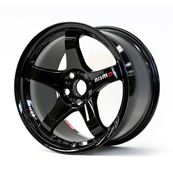 Nismo LMGT4 Omori Factory Spec Wheel Set, 18" Gloss Black
