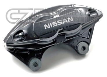 Nissan OEM Caliper Assembly, Akebono Sport, Front LH, Gray - Nissan 370Z 09+ Z34