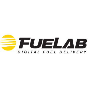 Fuelab 818 In-Line Fuel Filter Standard -6AN In/-10AN Out 10 Micron Fabric - Gold