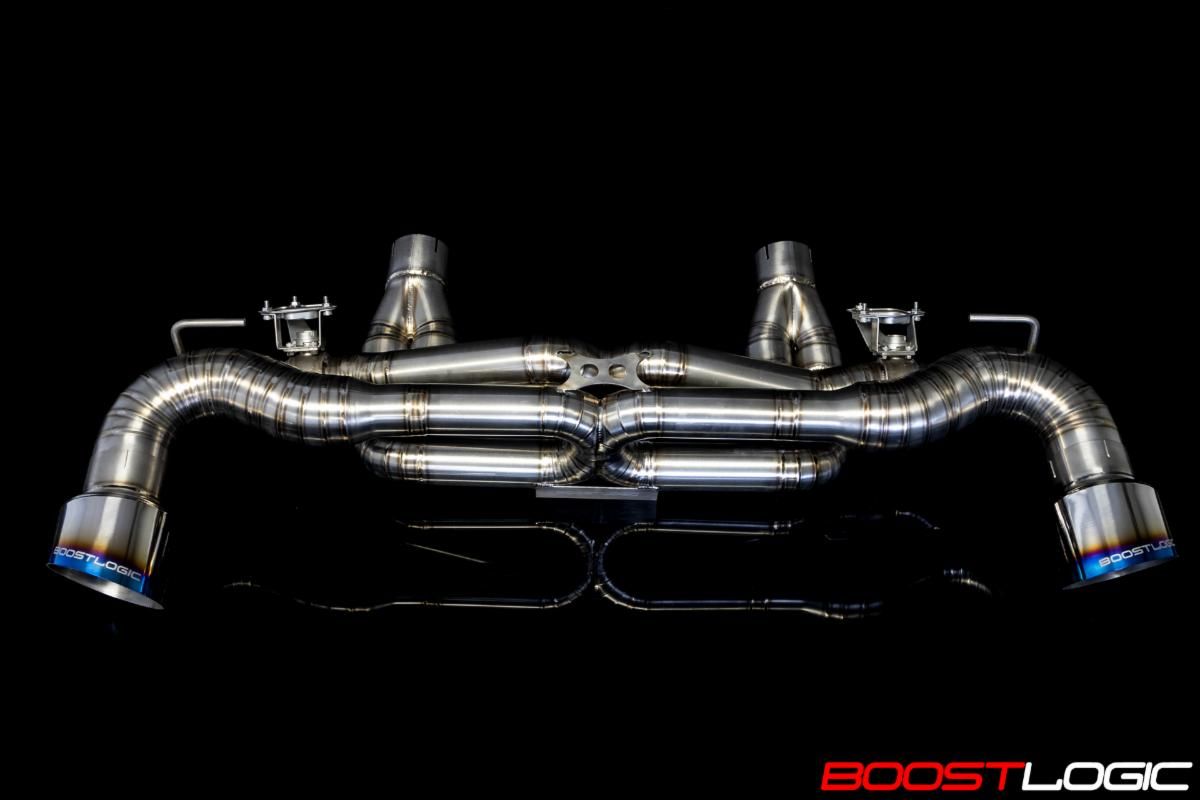 Boost Logic Titanium Cat-Back Exhaust - Toyota Supra A90 MKV