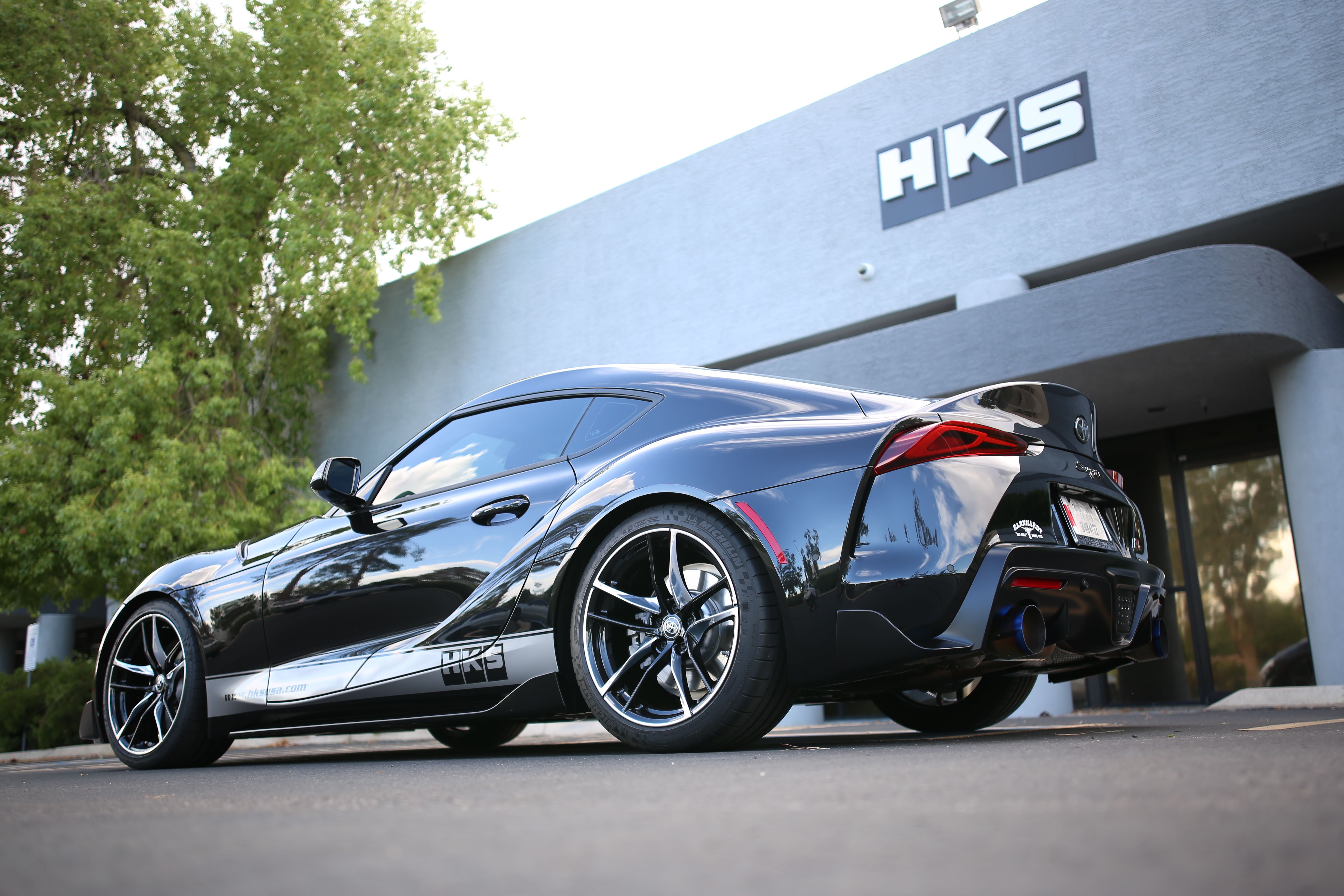 hks stainless steel cat back exhaust system toyota supra a90 31014 kt001 concept z performance concept z performance