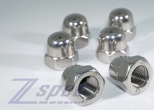 ZSpec Design Universal M12 x 1.25 Stainless Steel Acorn Nuts, SU304