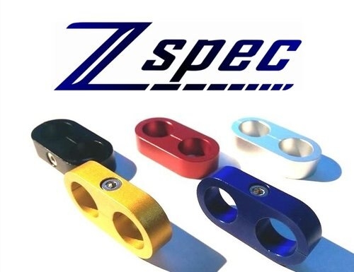 ZSpec Design Billet Fuel Hose Clamp for rubber or braided hose, 15.1mm I.D. min.