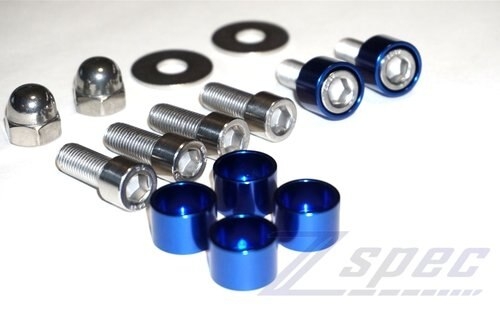 ZSpec Design Stainless/Billet Strut Brace Fastener Kit for Nissan 350z