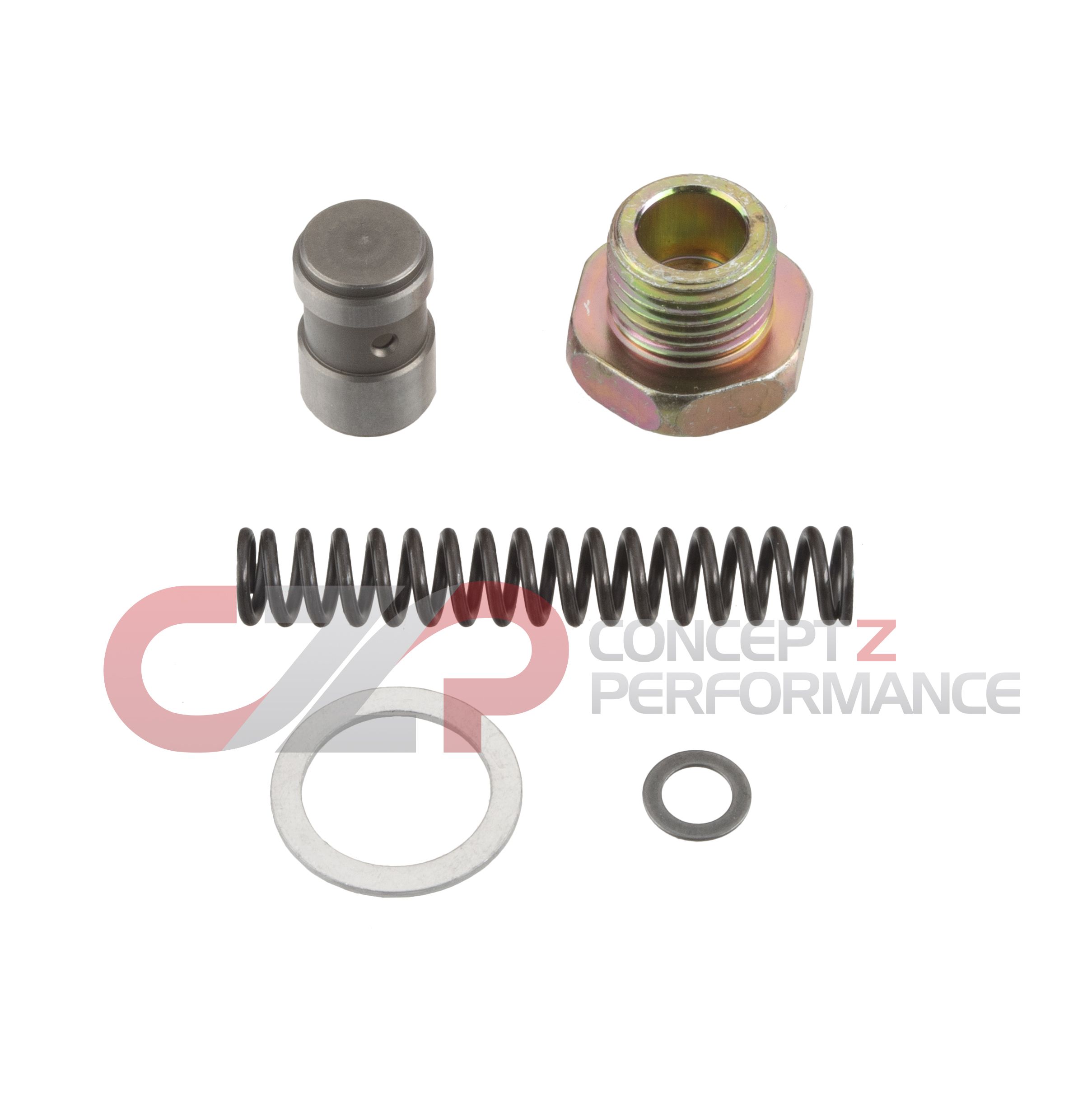 Nissan OEM Oil Pump Pressure Regulator Valve Assembly - Nissan 240SX KA24DE S13 S14