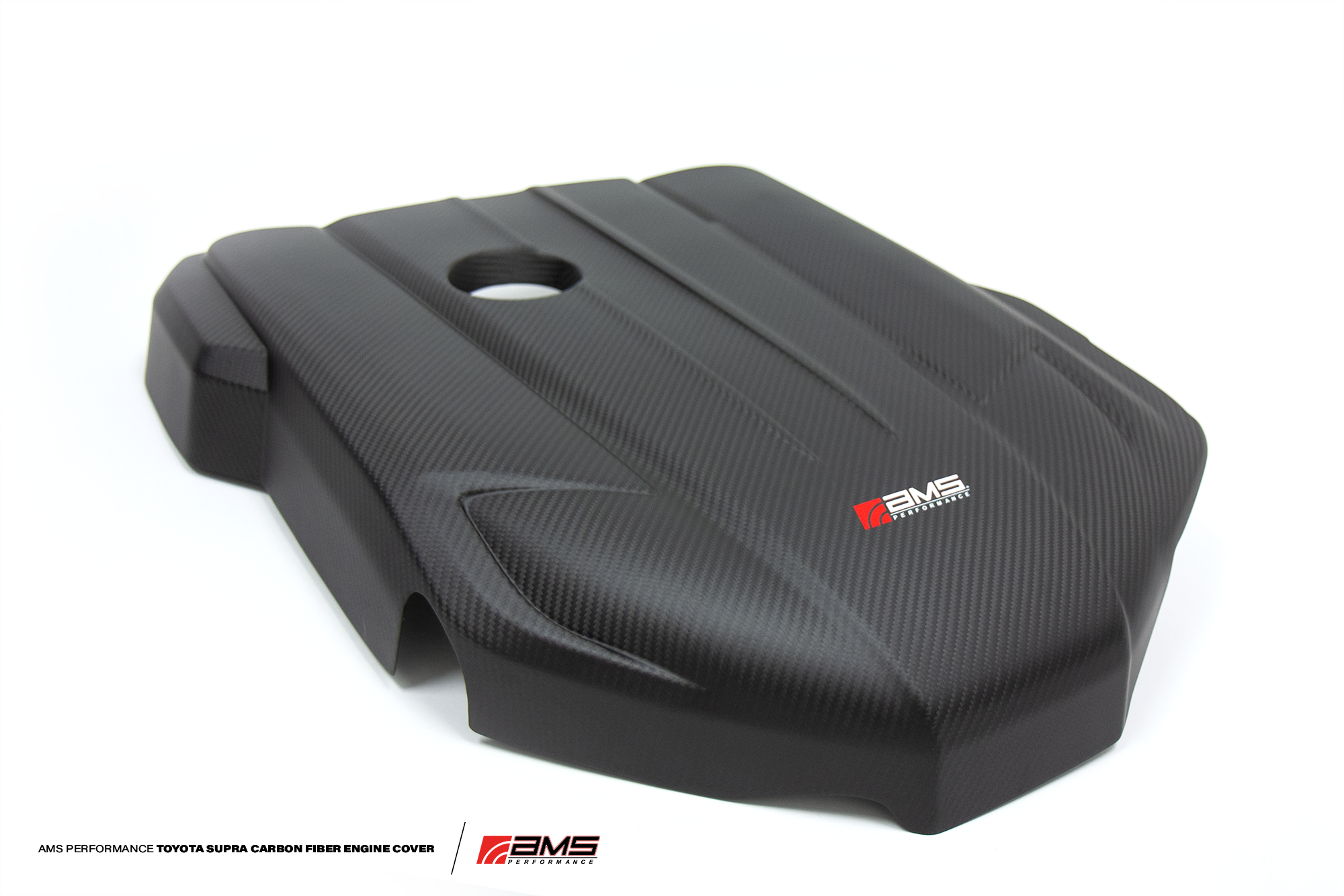 AMS Performance Carbon Fiber Engine Cover - Toyota Supra A90