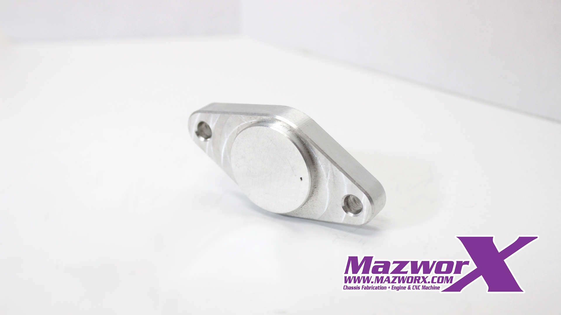 Mazworx VE Head Water Neck Block Off Plate - Nissan SR20VE