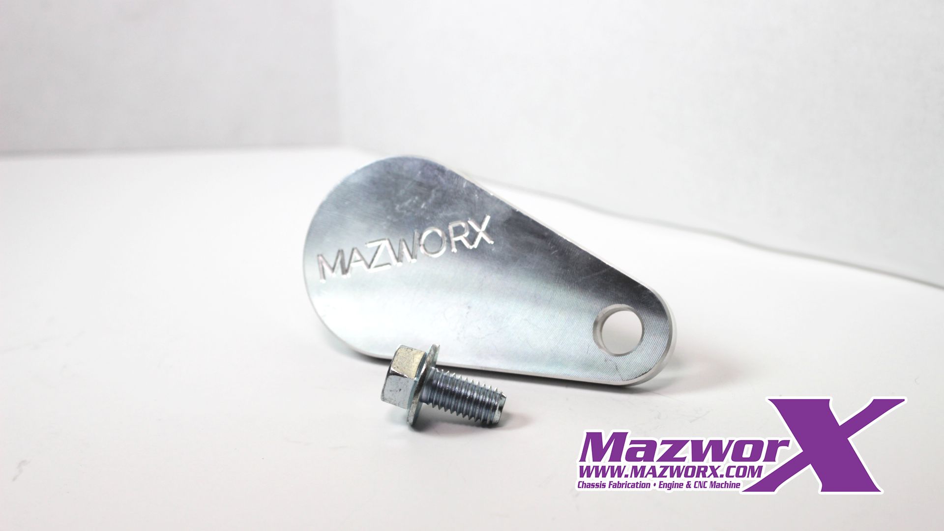 Mazworx Billet Distributor Block Off Plate - Nissan FWD SR20