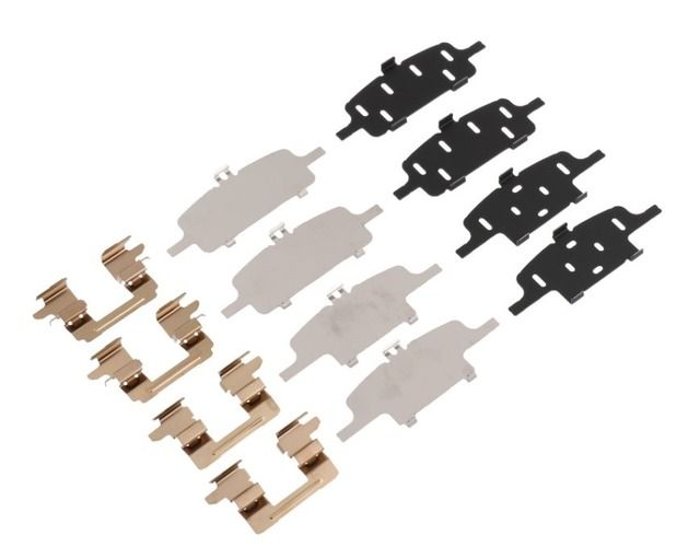 Nissan OEM Rear Brake Caliper Hardware, Non-Sport - Nissan 370Z / Infiniti G35, G37, Q40, Q60
