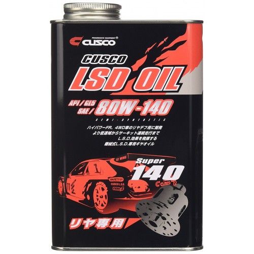 Cusco LSD Oil 1 Liter API/GL5 80W-140, Differential Gear Fluid