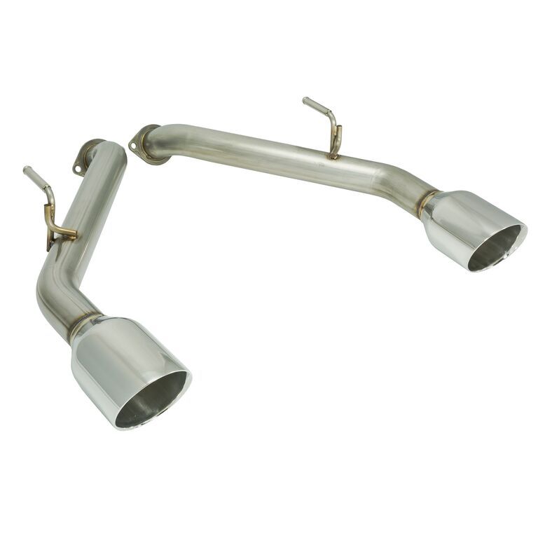 Remark Axle Back Exhaust w/ Stainless Steel Double Wall Tip - Infiniti Q50 V37