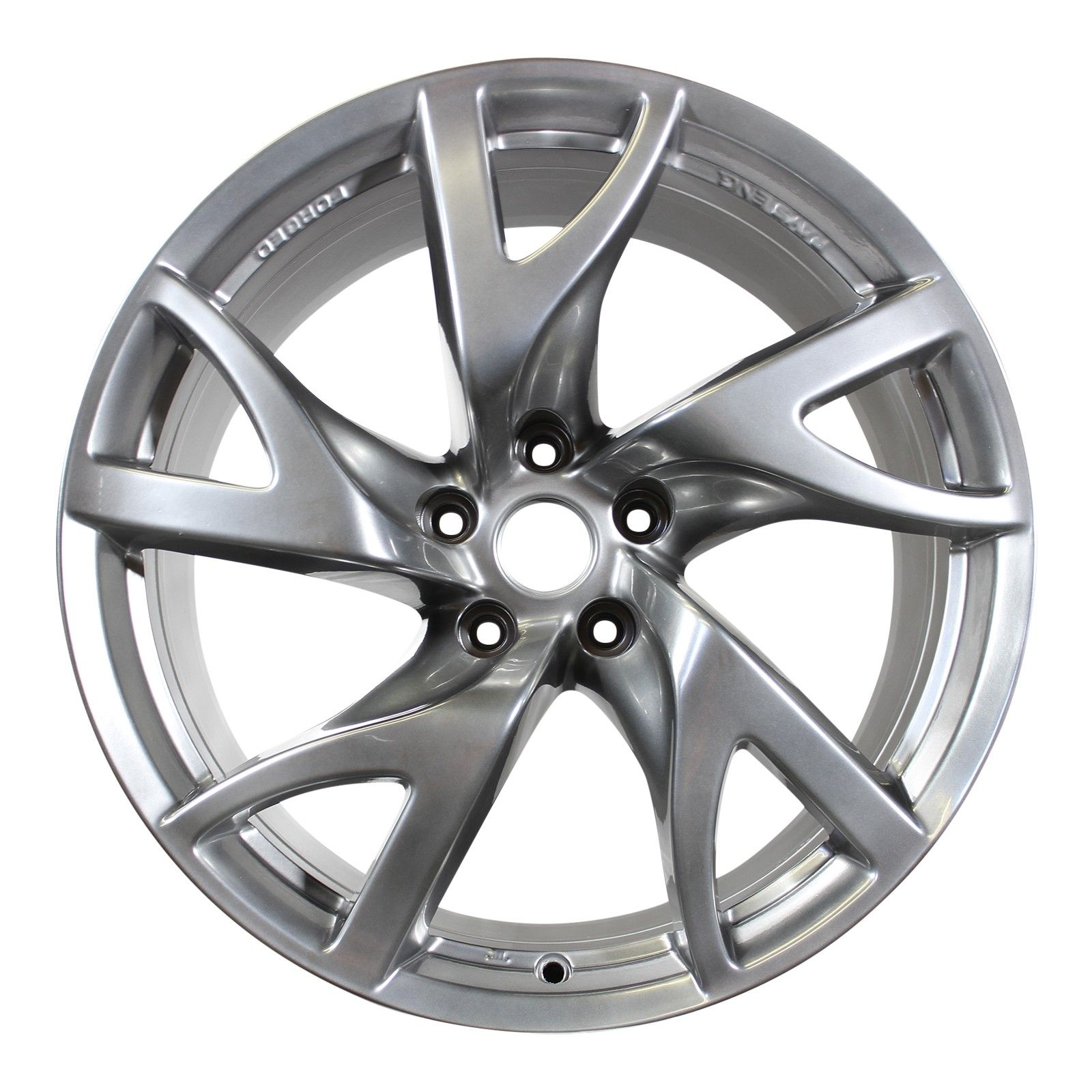 Nissan OEM Wheel, 19x9 Hyper Silver - Nissan 370Z Z34