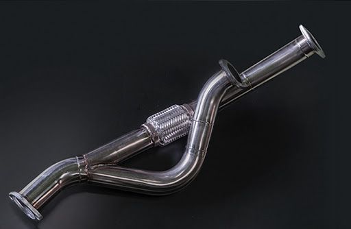 Greddy MX Twin Front Pipe, Stainless Steel - Nissan Skyline GT-R R32