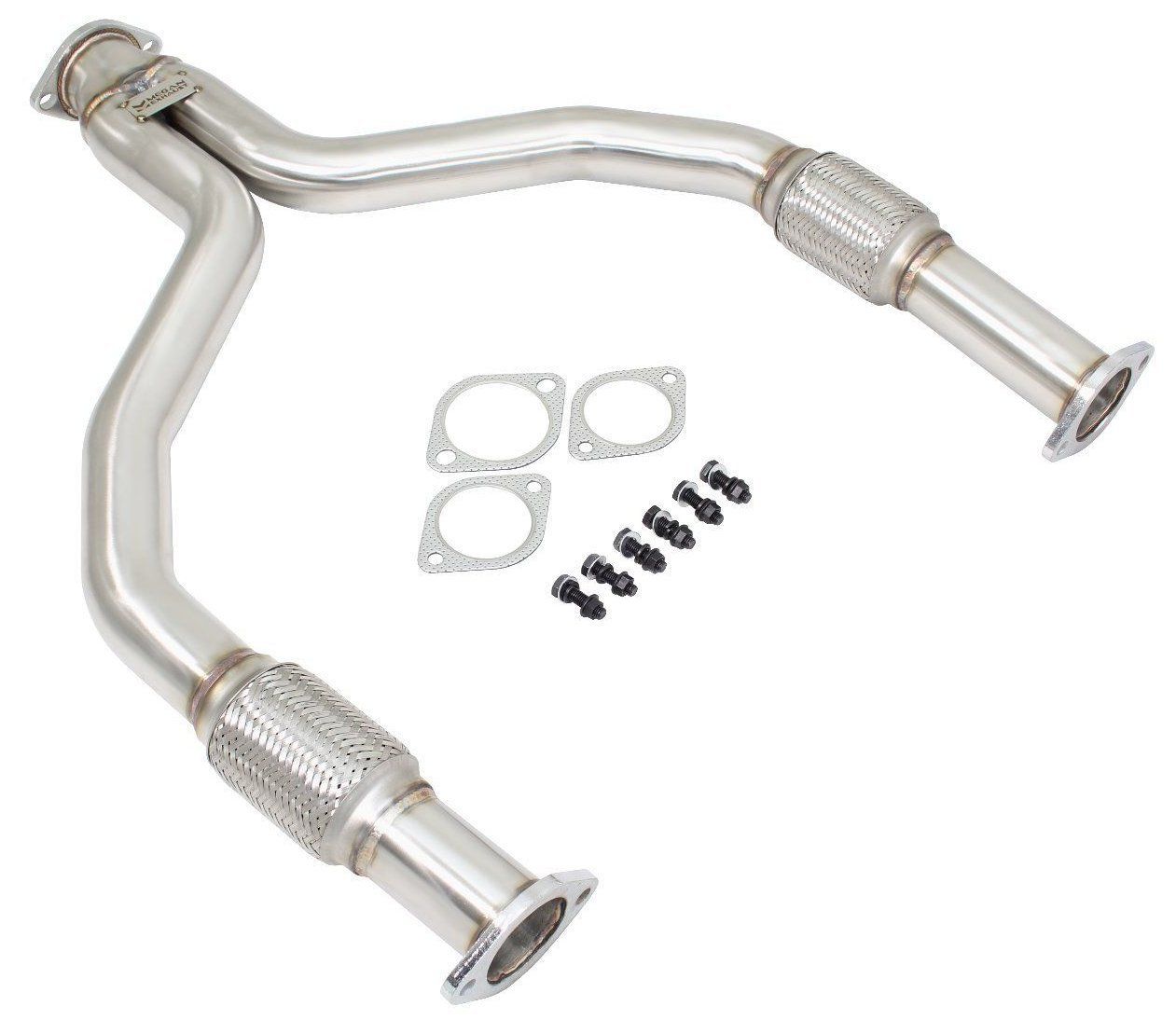 Megan Racing Stainless Steel Y-Pipe, VQ35DE VQ35HR VQ37VHR VR30DDT 