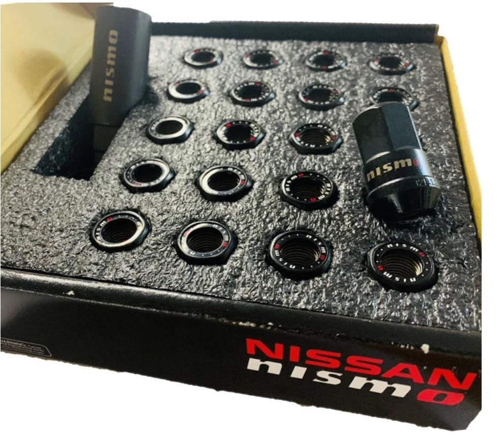 Nismo Forged Steel Lug Nut Set 12 x 1.25, Open - Universal - BACK IN STOCK!!!
