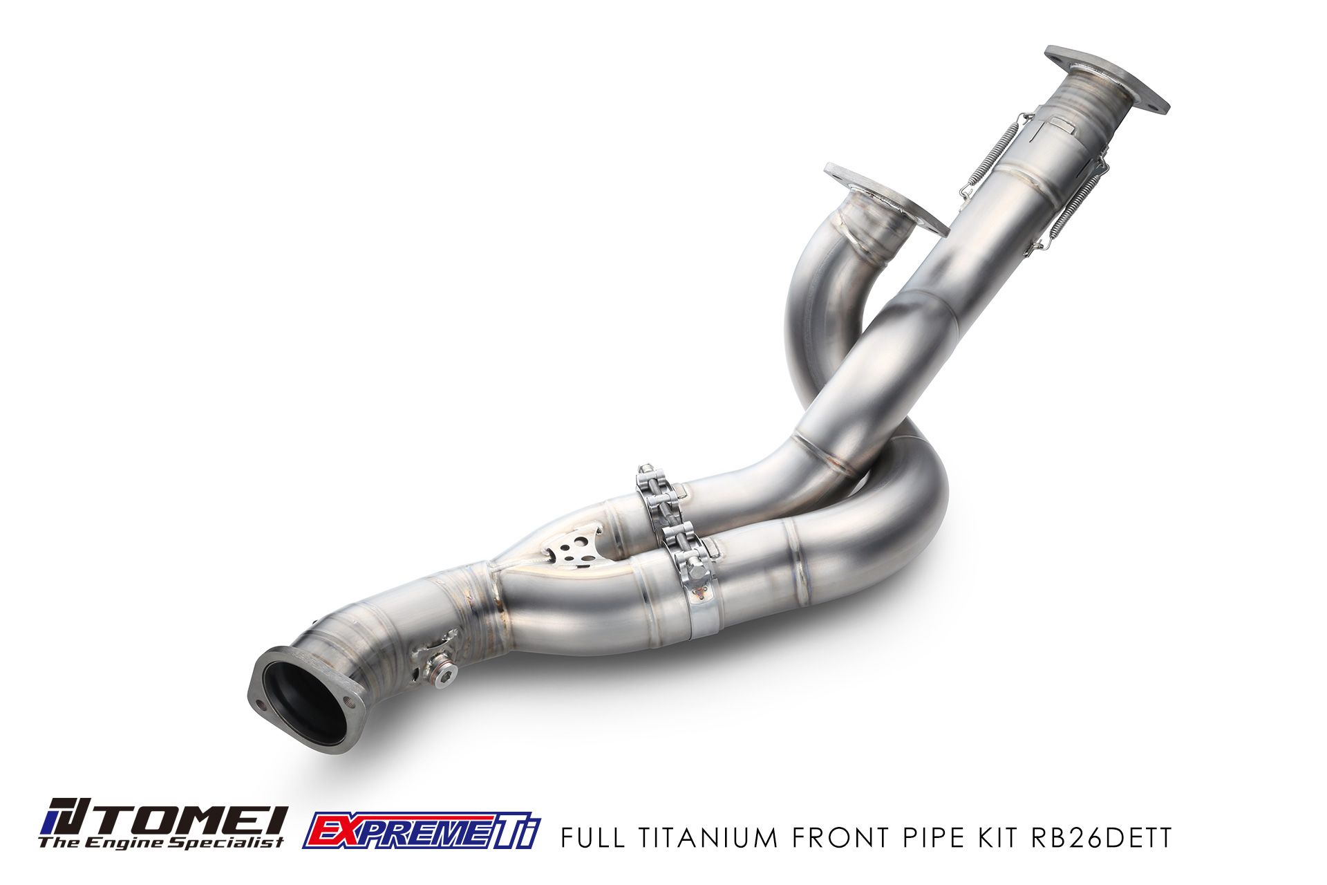 Tomei Ti Racing Titanium Front Pipe (F-Pipe) - Nissan Skyline GT-R R32 R33 R34 RB26DETT
