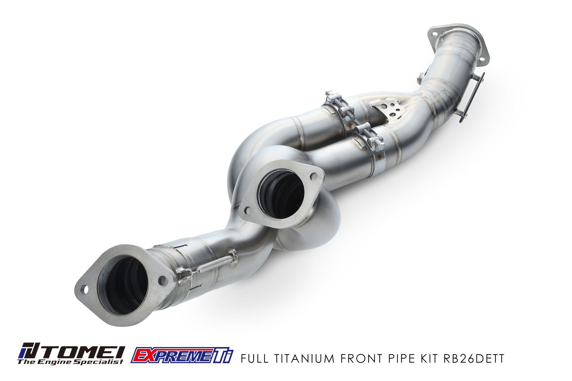 Tomei Ti Racing Titanium Front Pipe (F-Pipe) - Nissan Skyline GT-R R32 R33 R34  RB26DETT TB6080-NS05A - Concept Z Performance