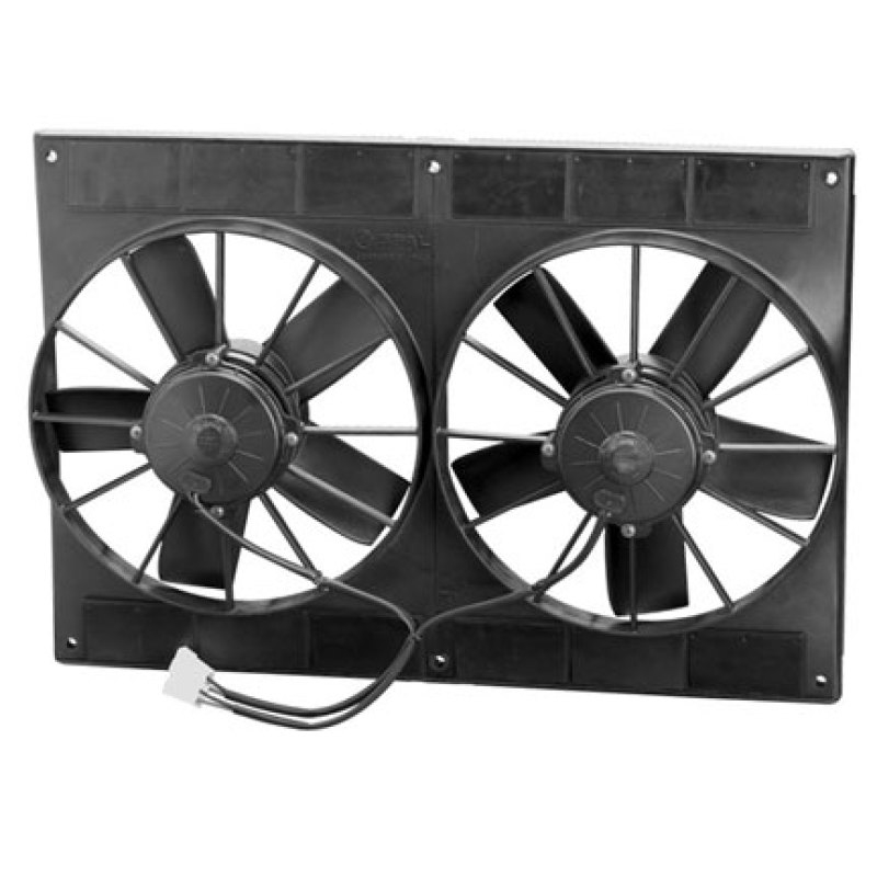 SPAL 2720 CFM 11in Dual High Performance Fan - Pull