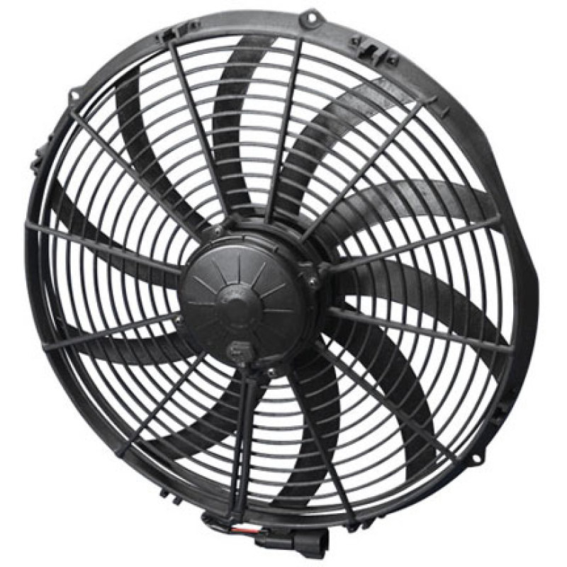 SPAL 2467 CFM 16in High Performance Race Fan - Pull / Curved