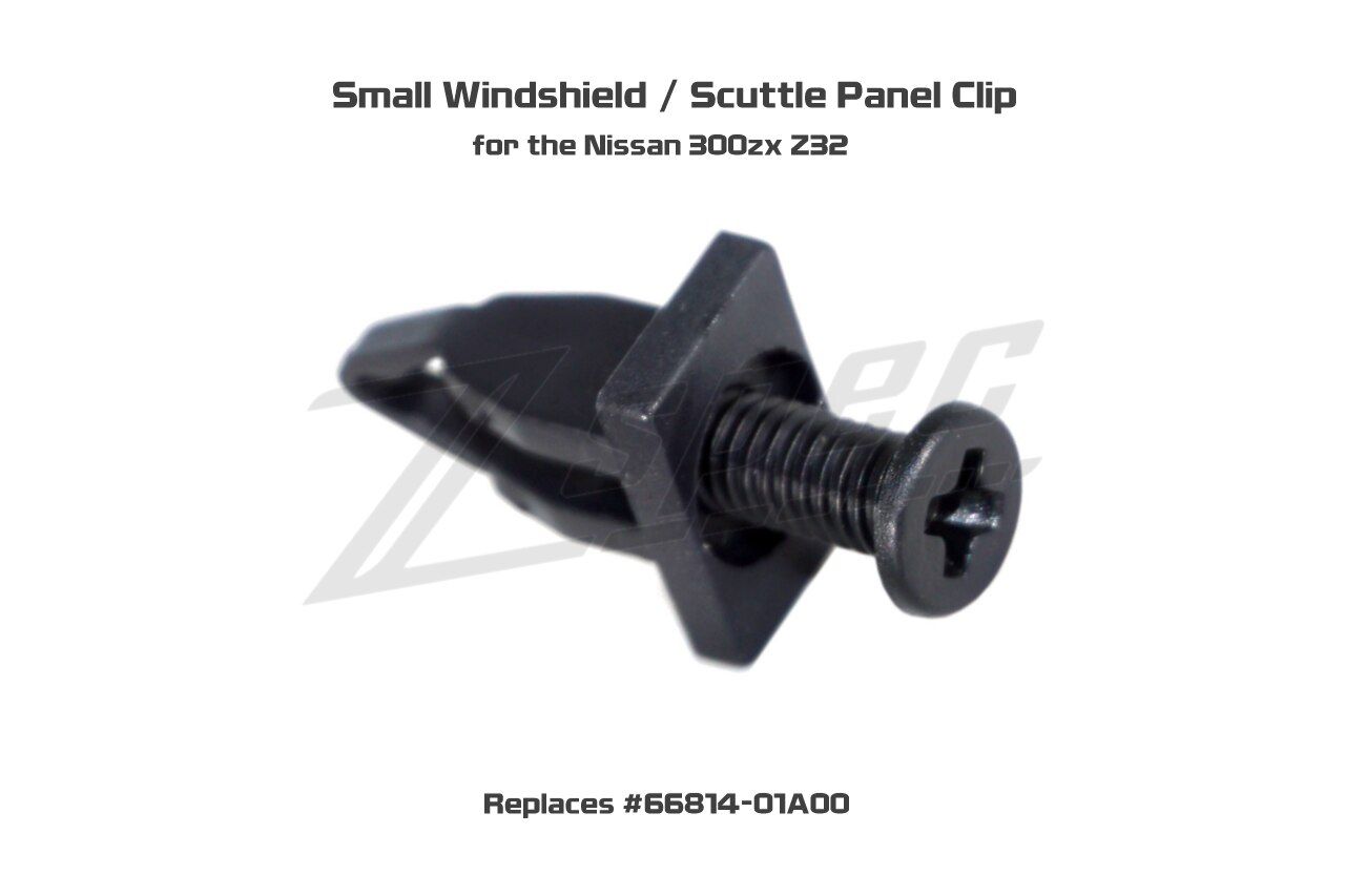 ZSPEC Factory-Style Cowl/Scuttle Panel Plastic Clip, Small - Nissan 300ZX Z32
