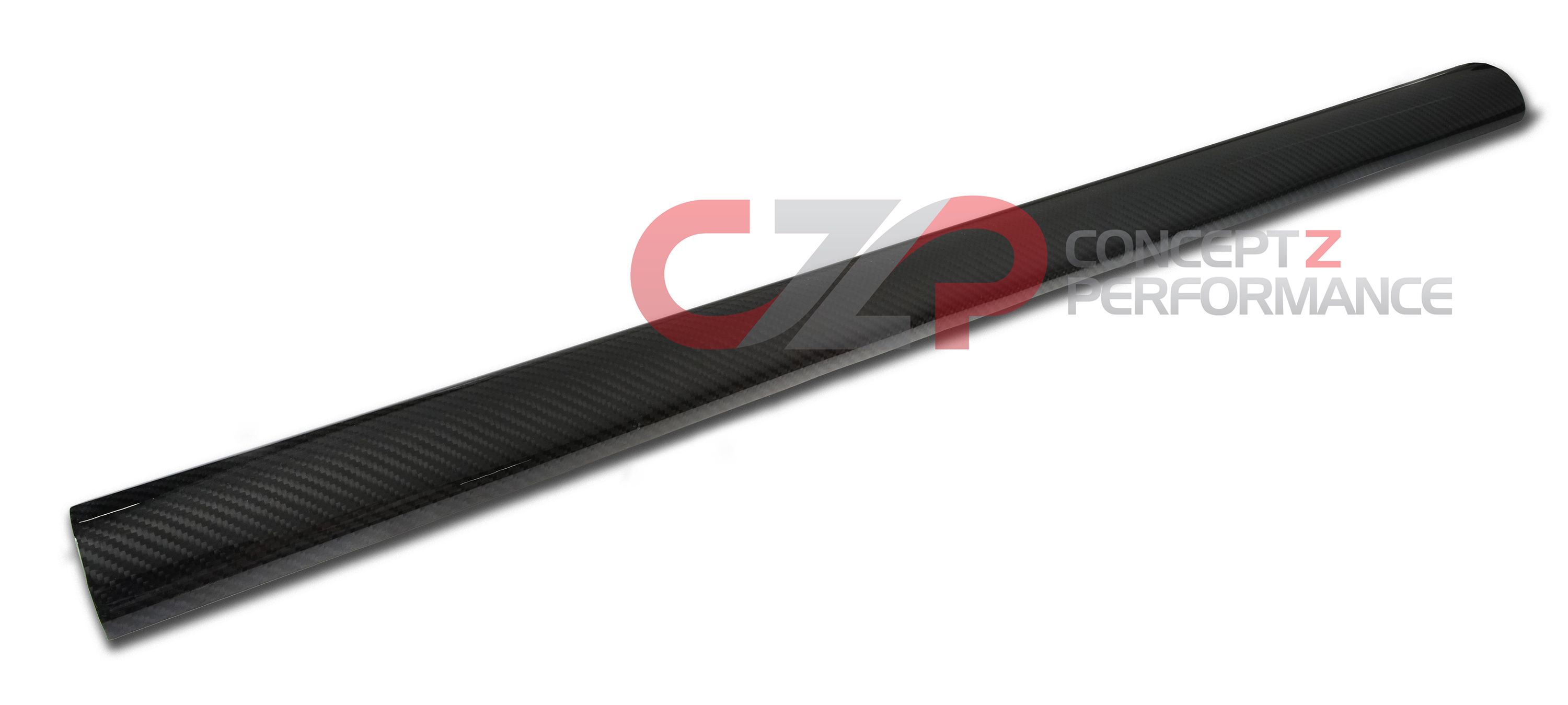 EVO-R Carbon Fiber Rear Strut Bar Finisher Cover - Nissan 370Z Z34