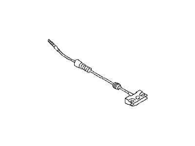 Infiniti OEM G35 E-Brake Cable, Front - 03-07 V35 Coupe