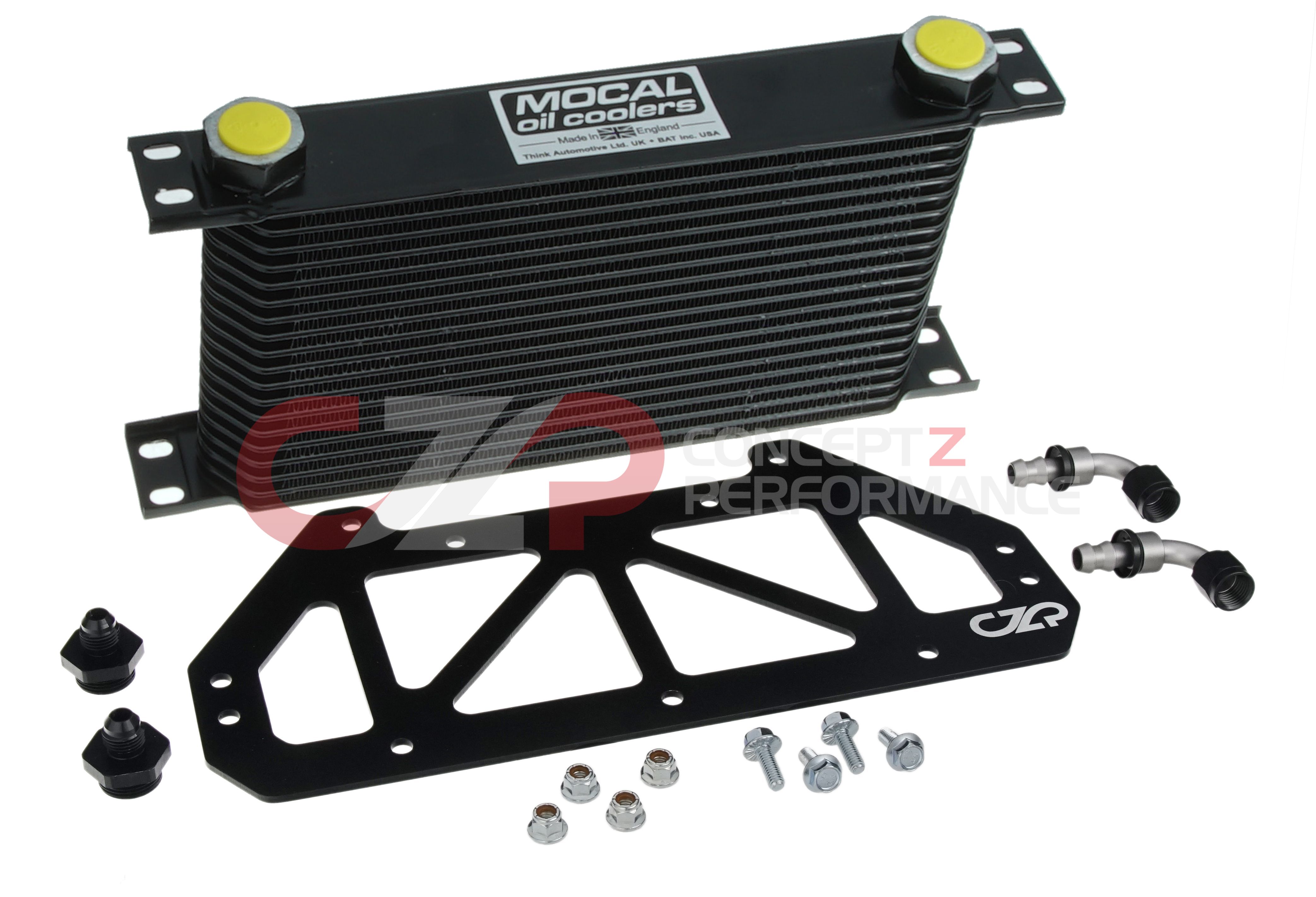 CZP Oil Cooler Upgrade Kit w/ Mocal Oil Cooler - Nissan 300ZX Twin Turbo TT Z32