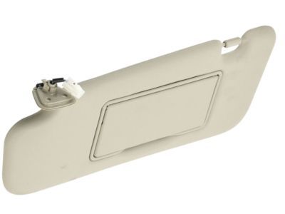 Infiniti OEM Sun Visor Assembly, LH - Light Tan - 08 G35 Sedan, 09-13 G37 Sedan