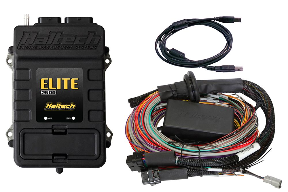Haltech Elite 2500 & Universal Wire-In Harness Kit