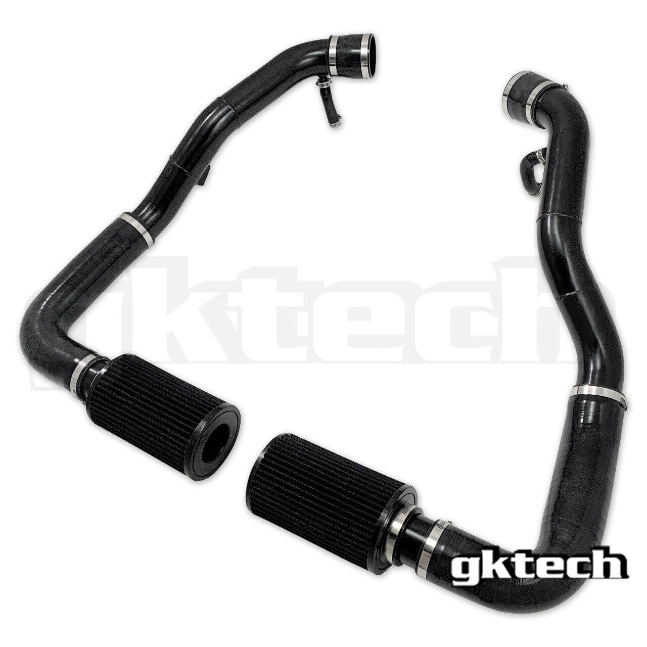 GKTech No Cut Long Tube Cold Air Intake Kit - Nissan 370Z Z34 / G37 V36 CV36