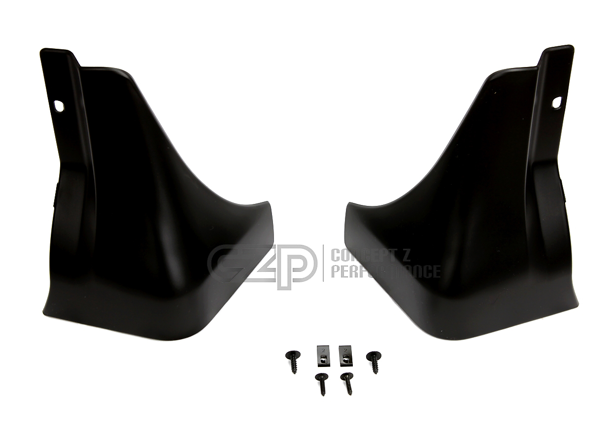 OEM Molded Splash Guard Mud Flap Front Rear Black Set for 03-08 Nissan 350Z NEW