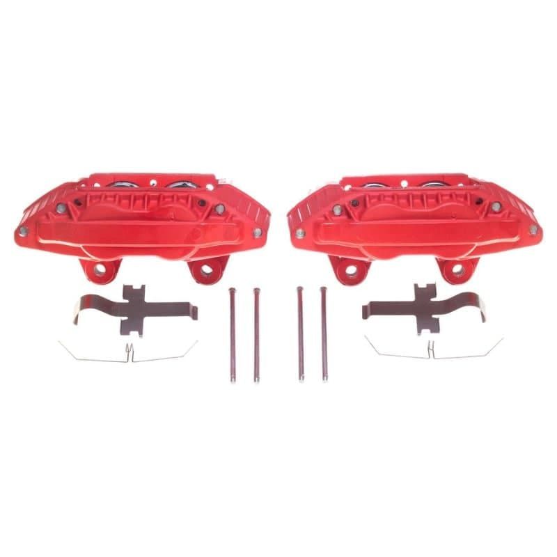 CZP Red Powder Coated Remanufactured Front Caliper Set - Nissan 300ZX Z32