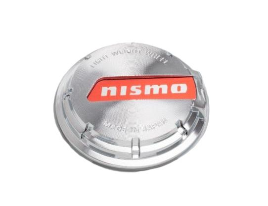 Nismo Silver Wheel Center Cap for White 57CR Wheels