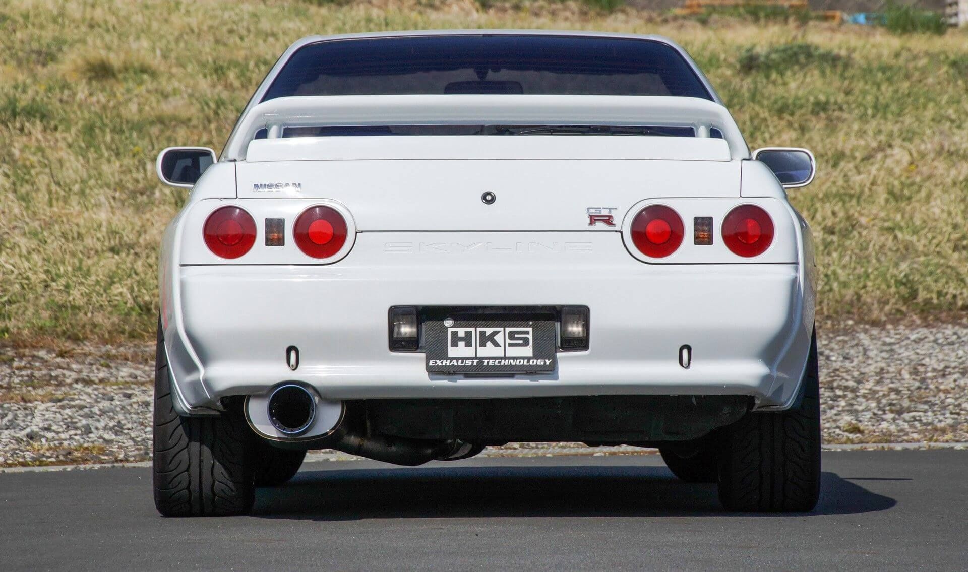 HKS Super Turbo Muffler TI Exhaust System BNR32 - Nissan GT-R Skyline R32  31030-AN002 - Concept Z Performance