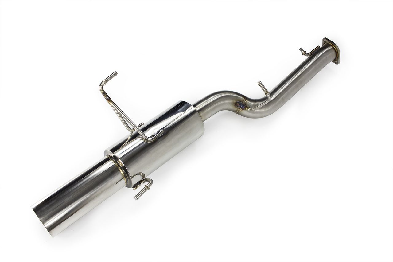ISR Performance Series II GT Single Exhaust System - Resonated- Nissan 240sx 95-98 (S14)
