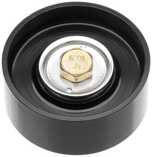 Gates Serpentine Belt Idler Pulley, Center VQ35HR VQ37VHR VR38DETT - Nissan 350Z 370Z GT-R / Infiniti G35 07-08, 14-15 Q60, Q50