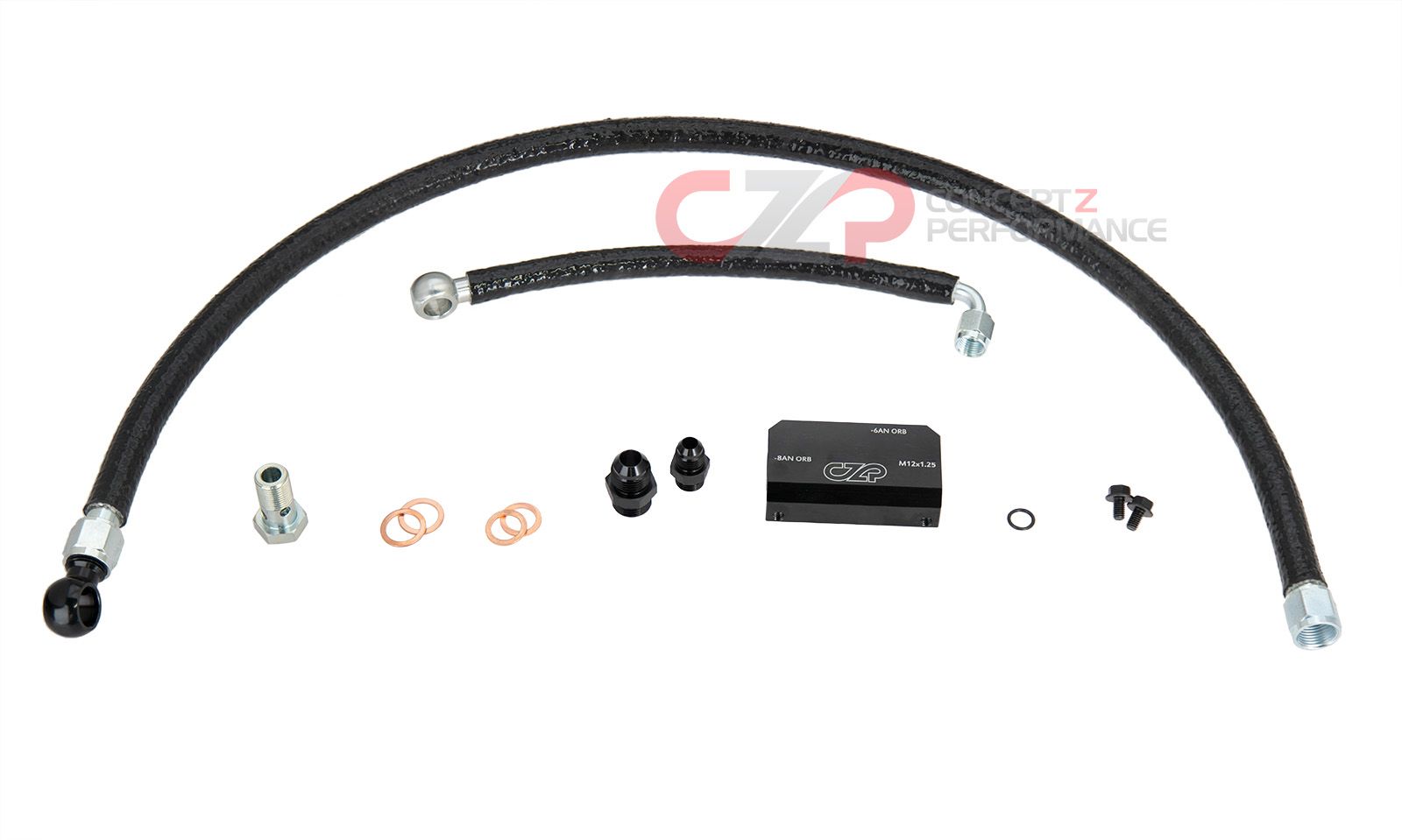 NEW!!! CZP Z32 High Pressure Power Steering Braided Line Hose Kit, LHD - Nissan 300ZX Z32