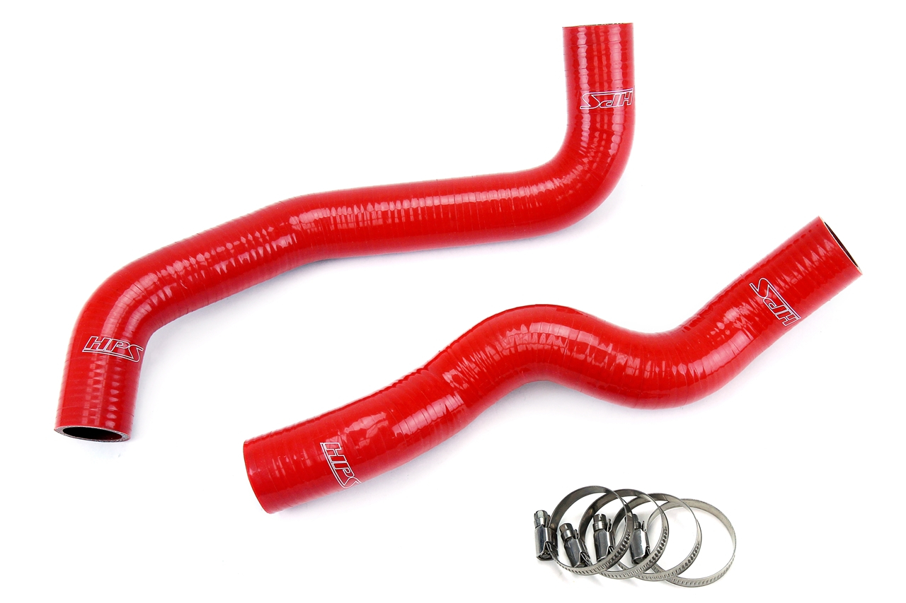 HPS Reinforced Silicone Radiator Hose Kit, Red - 2013 EX37