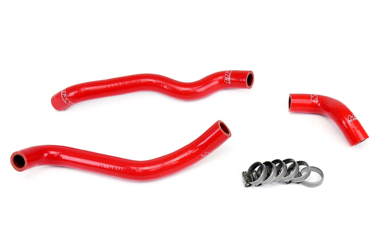 HPS Reinforced Silicone Heater Hose Kit, Red - 03-06 Nissan 350Z