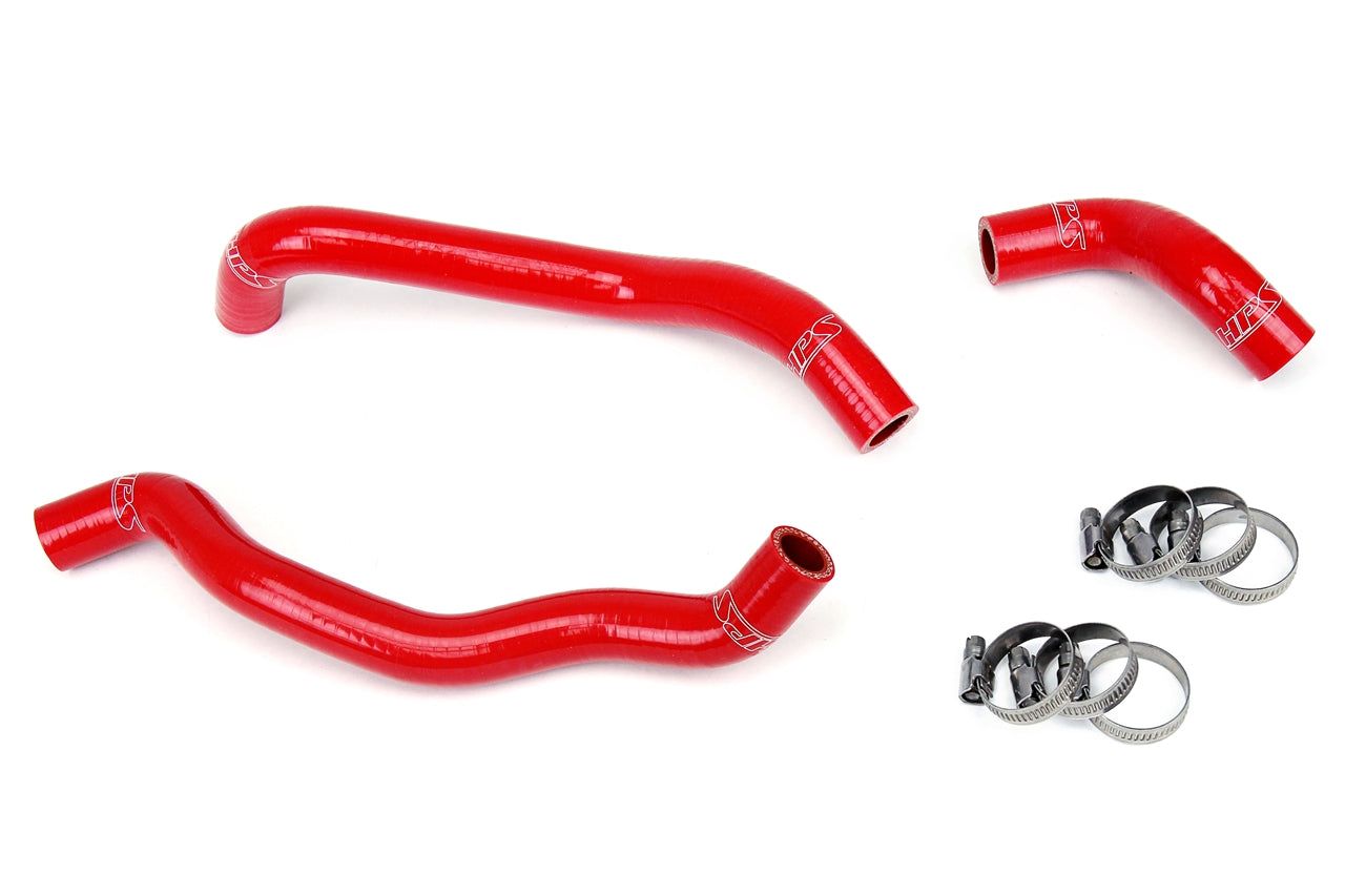 HPS Reinforced Silicone Heater Hose Kit, Red - 06-09 M35
