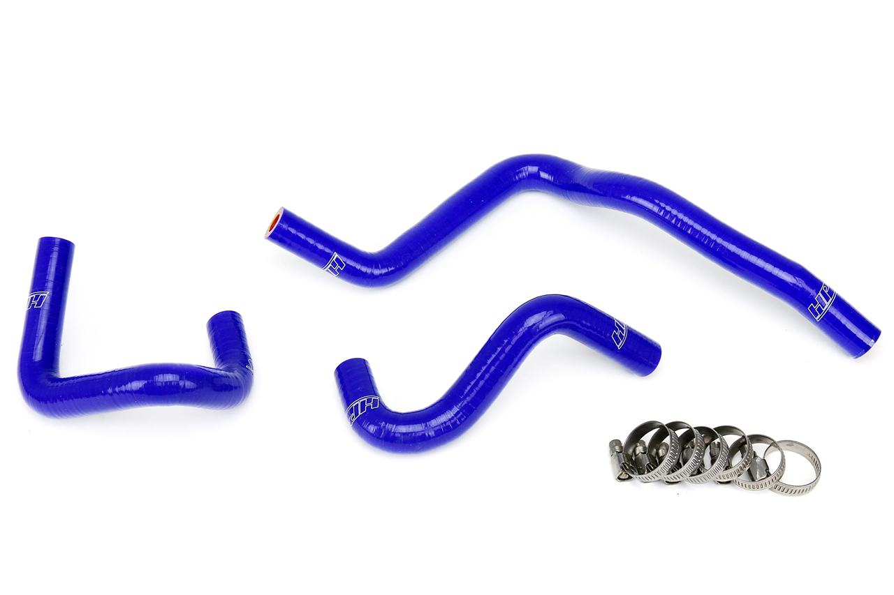 HPS Reinforced Silicone Engine Oil Cooler Coolant Hose Kit, Blue RWD ONLY - Infiniti FX35 03-08 S50