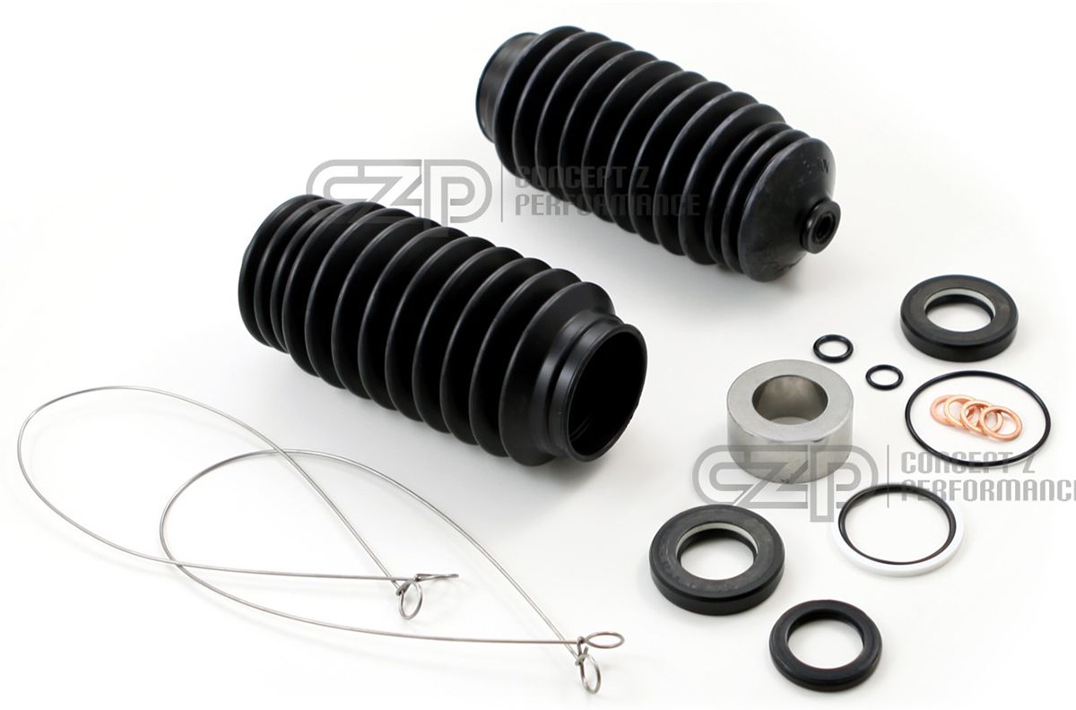 Power Steering Seals Power Steering Rack and Pinion Seal Kit for Nissan 300ZX 