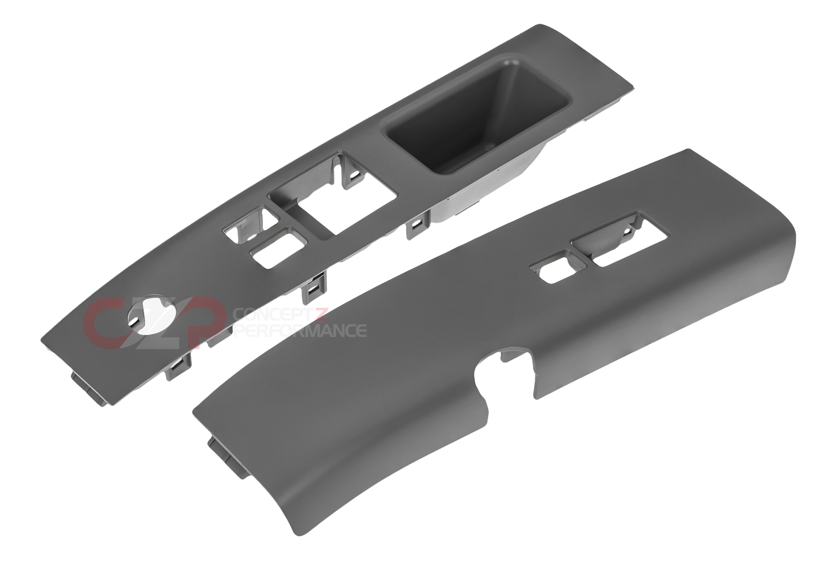 ZSPEC Design Window Switch / Handle Finishers, Gray Set - Nissan 350Z Z33