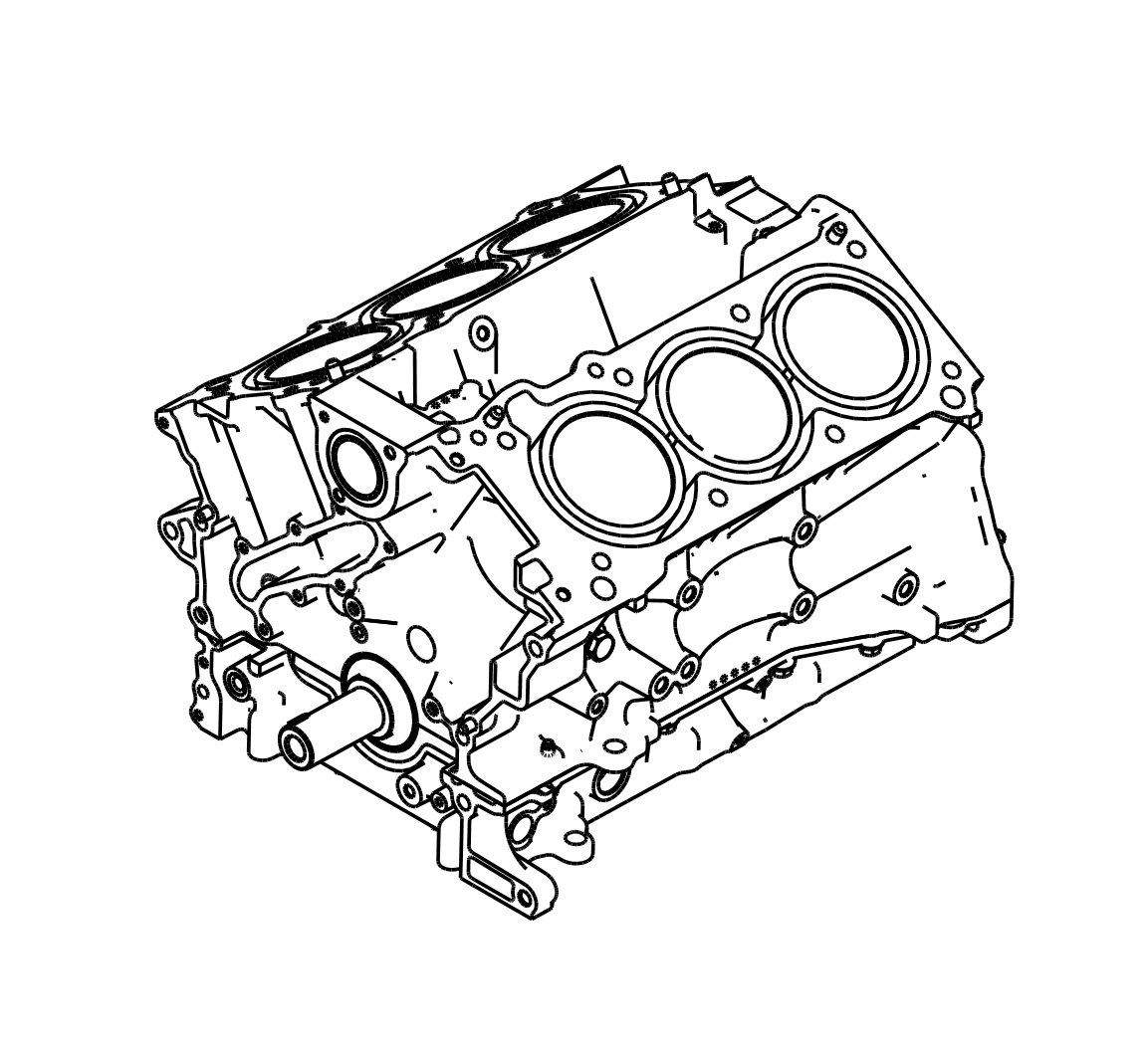 Infiniti OEM VR30DDTT Short Block Engine Assembly - Q50 V37, Q60 CV37
