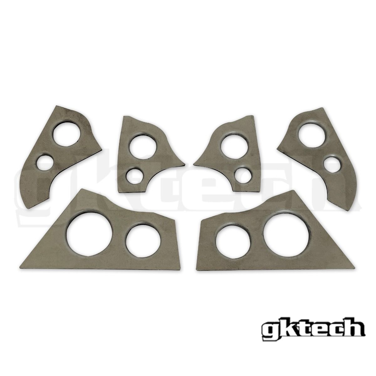 GKTech Rear Lower Control Arm Weld In Reinforcement Plates - Nissan S13, R32 GTS