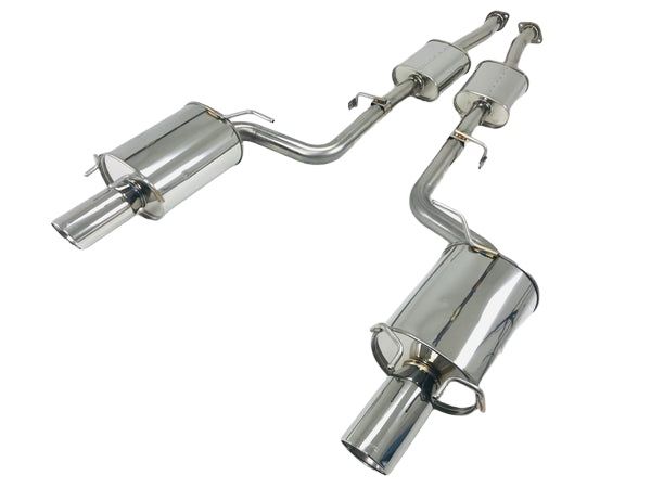 Apexi Hybrid Mega Evo Muffler Cat-Back Exhaust, 2+0 Coupe Non-Turbo - Nissan 300ZX VG30DE